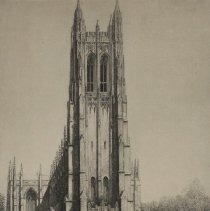 Duke University, Durham, NC -The Chapel by Louis Orr